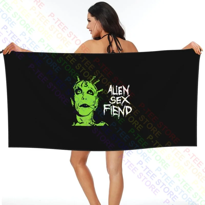 Alien Sex Fiend 13 Gothic Rock Alternative Quick dry Towel New Lightweight Beach Blanket