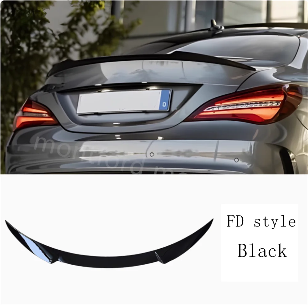 

CLA Class Carbon Fiber Rear Spoiler Trunk Wings For Mercedes Benz CLA45 W117 C117 CLA 200 250 260 Sedan 2013-2018