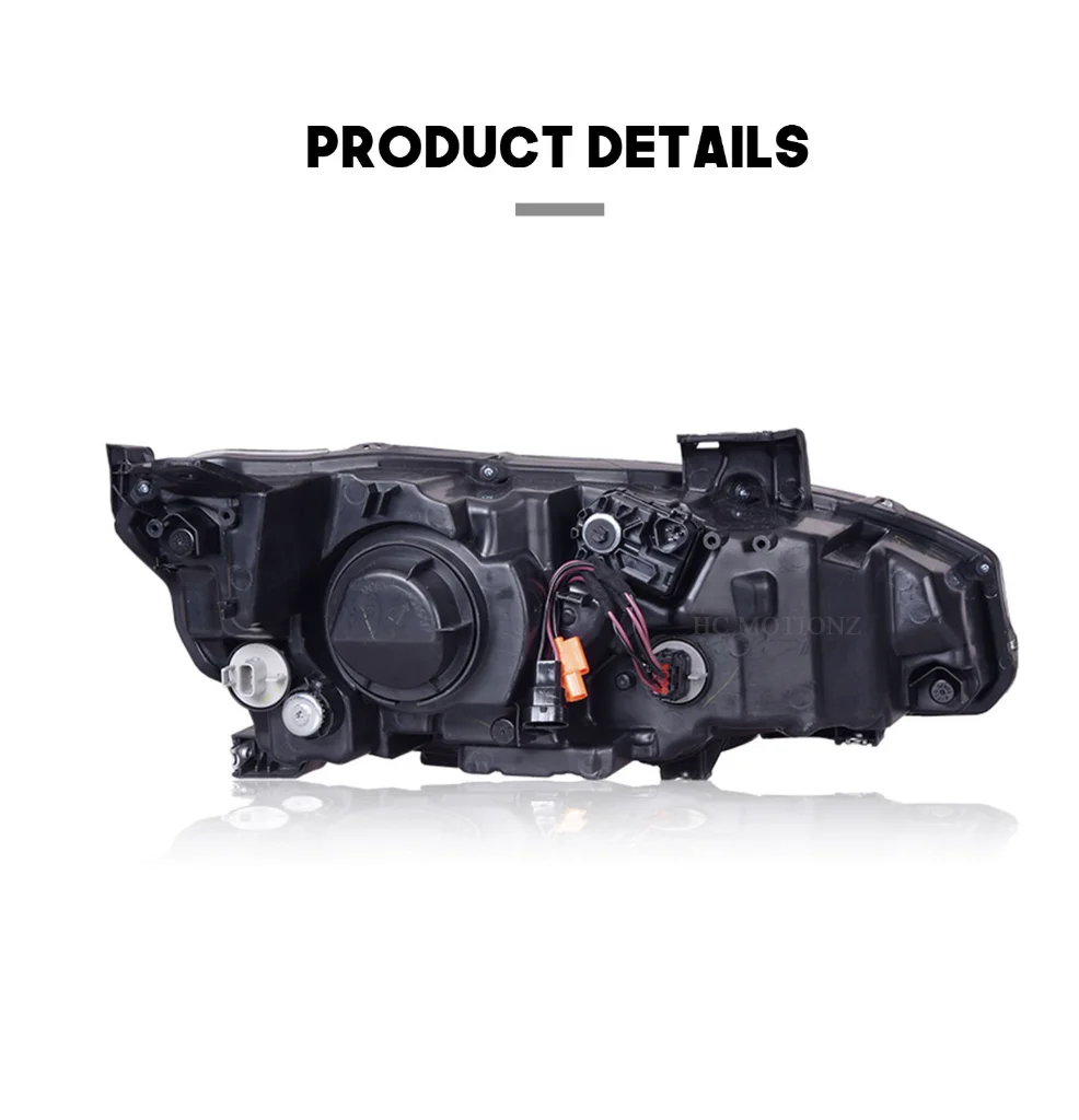 MRD LED Farol para GEN 10 Sedan 2016-2021 Led Head Light RGB farol