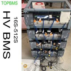 TOPBMS BMS HV ad alta tensione 32S-512S Li-ion 96S 128S 224S LiFepO4 160S LTO Talk agli inverter Megarevo PYLON GROWATT SOFAR GOODWE