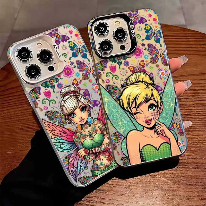 ديزني تينكر بيل لسامسونج A56 A55 A54 A53 A52 A51 A36 A35 A34 A33 A32 A31 A26 A25 A24 A23 غطاء فوندا الملونة