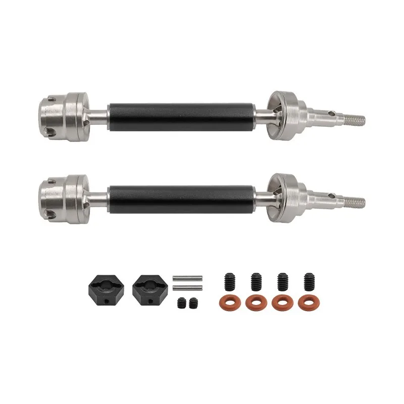 عمود القيادة CVD إصدار الطلاء الأمامي والخلفي من الفولاذ عالي الكربون لـ ARRMA 1/10 2WD Goron