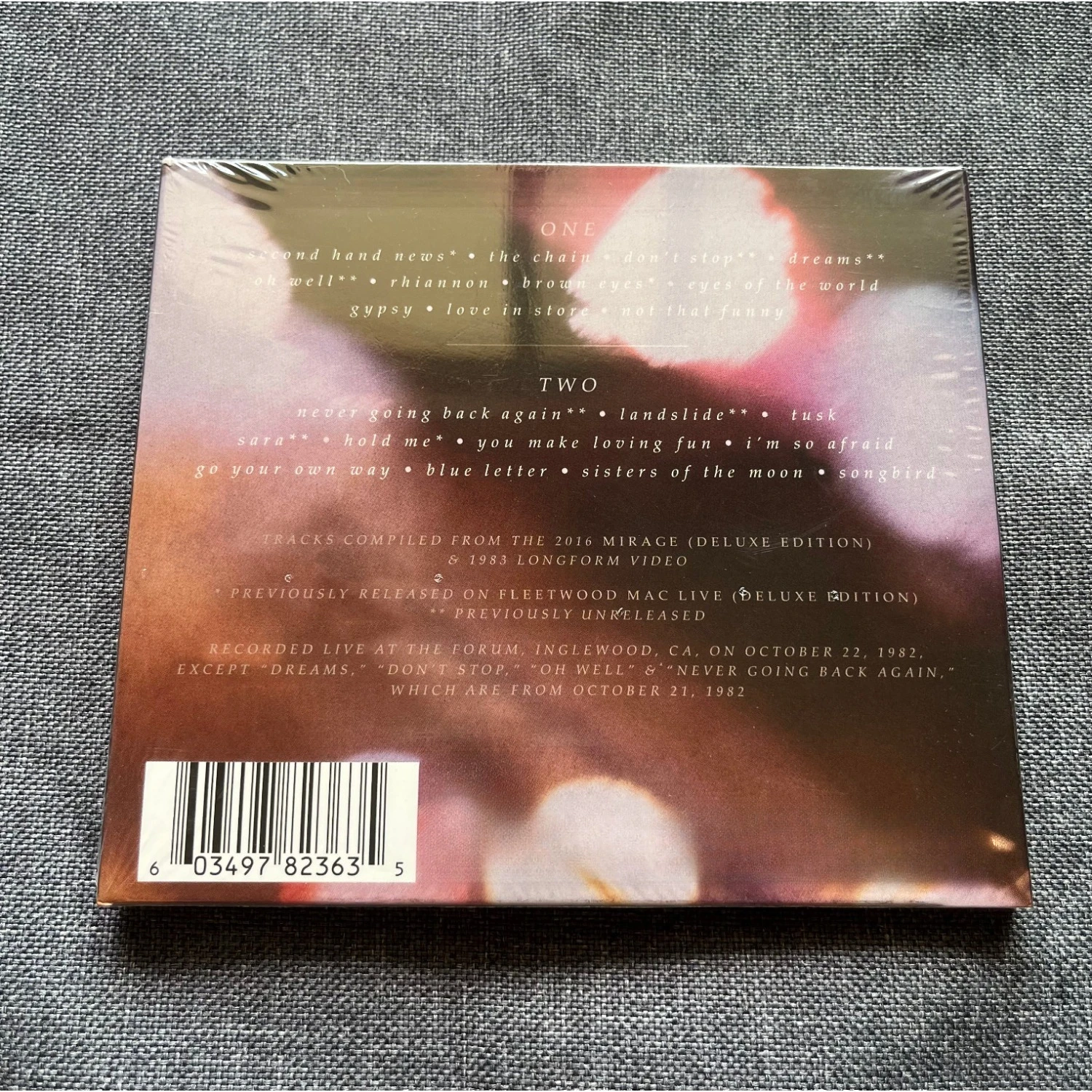 CD Audio di Concerti Live di R - Audio Music Track recensione e prezzo