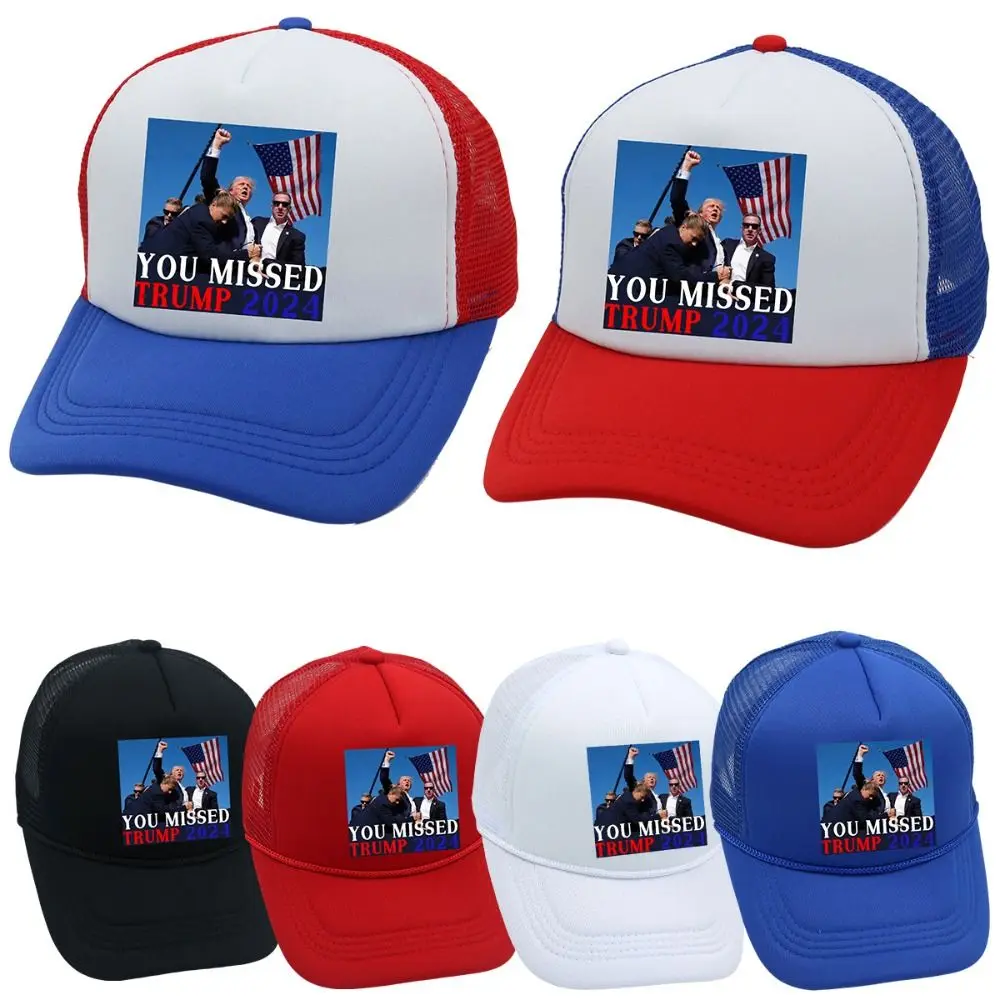 

Casual Adjust Donald Trump Baseball Cap Printed Sports Breathable Baseball Caps Sun Hat Patriots President Hat