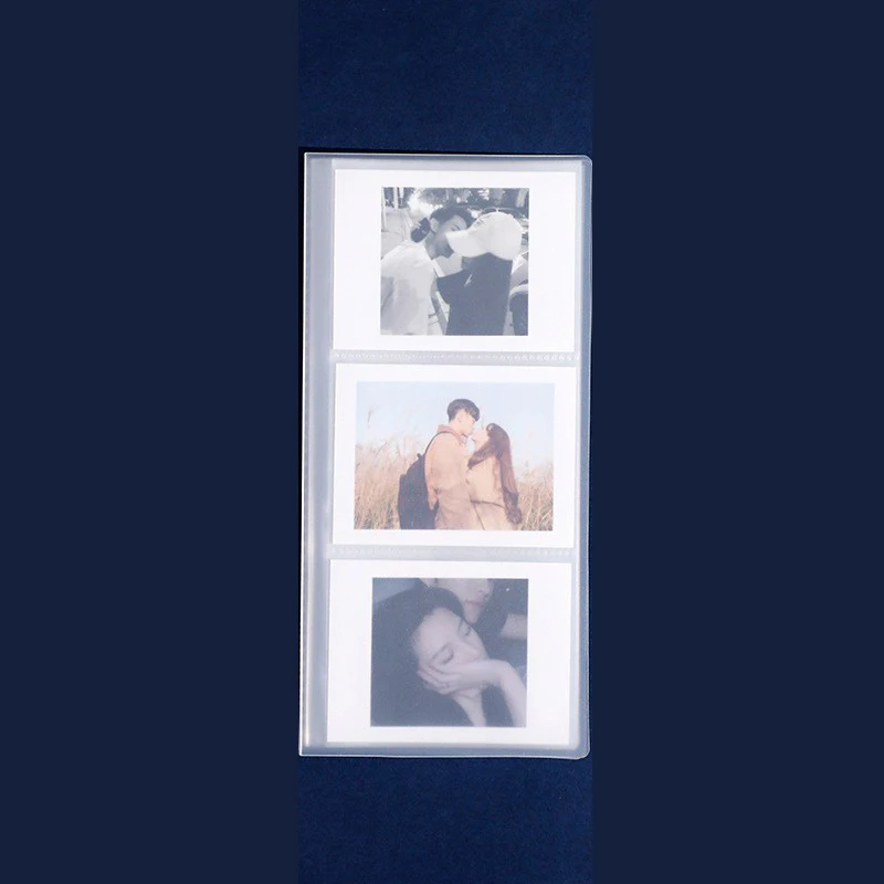Translucent Frosted PP Material Insert Style Photo Album Couple Photo Commemorative Album Family Portraits Storage Photo Album