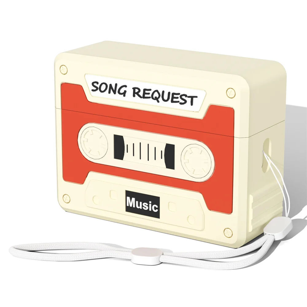 Наушники в стиле ретро для Airpods Pro 2 2022 2023, беспроводные наушники для Airpods 3, защитный чехол, креативное украшение