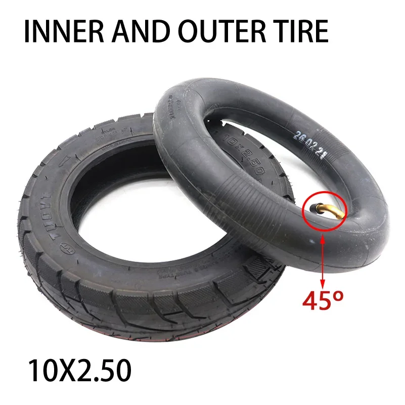 10x2.50 Tire TUP Tube Cover for Kugoo M4 Pro Quick 3 Zero 10X Inokim OX Electric Scooter