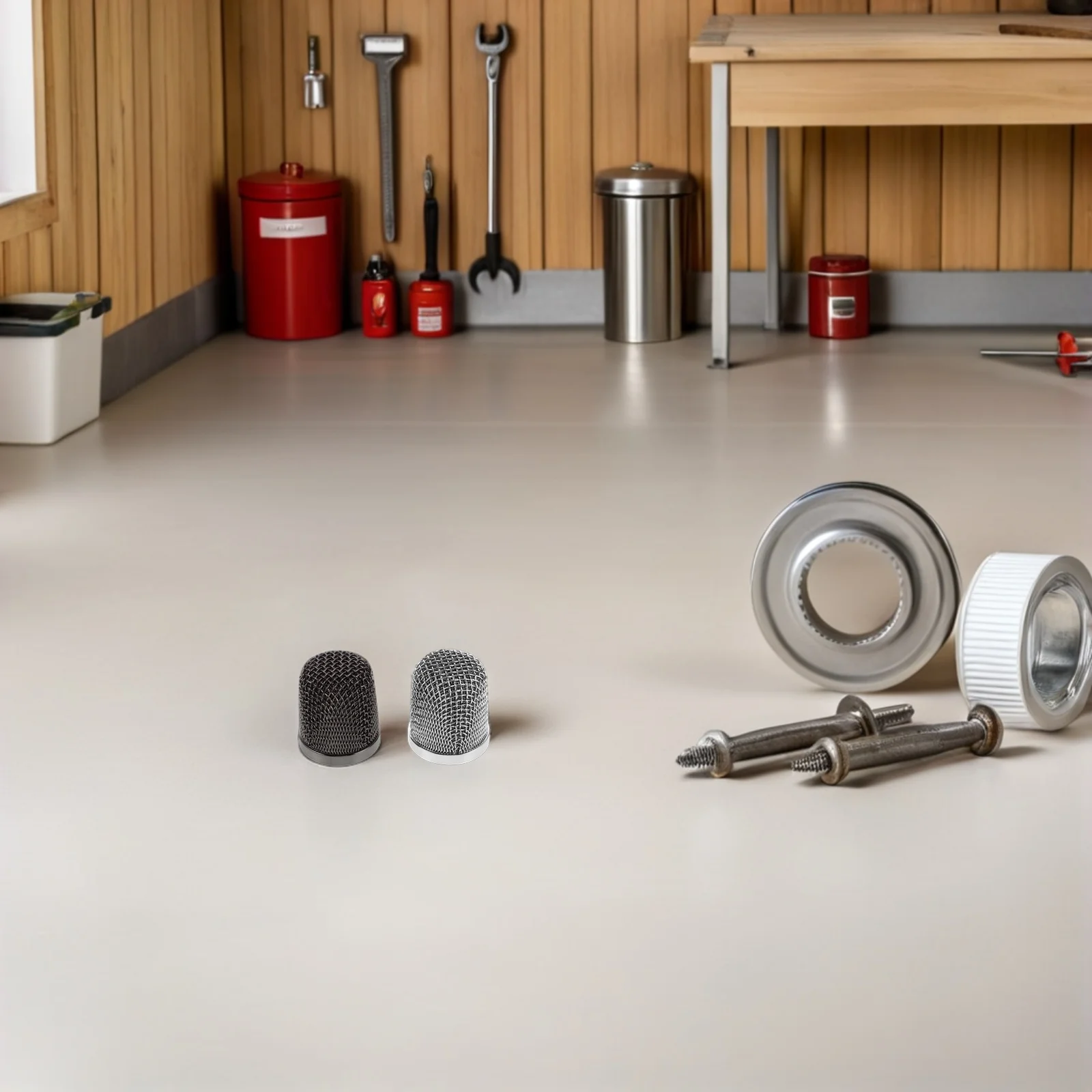 

Microphone Ball Head Mesh Grill Replacement Head Mic Replacement Parts Compatible Ys-203 Live Performance Recording Wireless