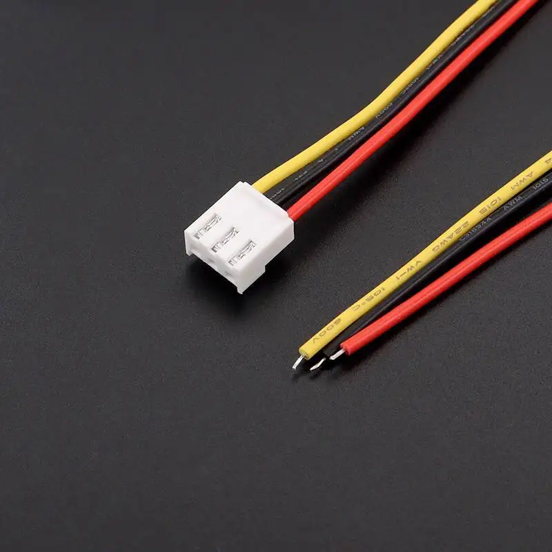 5 Stück VH3.96 Stecker mit Verriegelungsanschluss, Kabelverbindung 3,96 mm, 2P3P4P5P6P, farbig, Einzelkopf, elektronisch, 30 cm lang – Detail 4