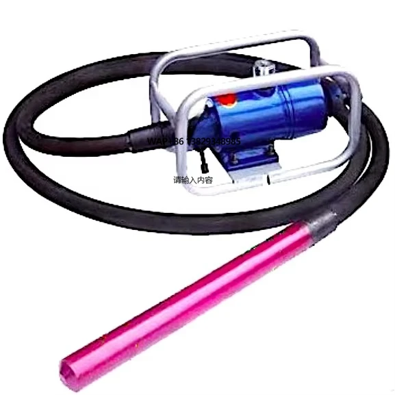 

Комплект пневматического вибратора для бетона, двигатель + гибкий вал 6000 мм (20 футов), удаление пузырьков воздуха и уровень бетона, головка 2 дюйма