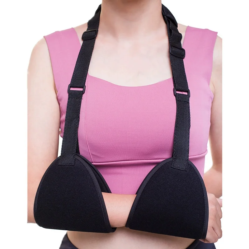 

Protective fixed support, shoulder, neck, arm, wrist rest sling