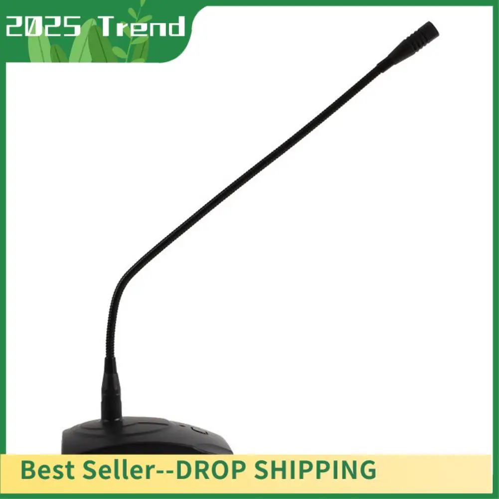 Penawaran Terbaik Mikrofon Leher Angsa Konferensi Berkabel Mikrofon Kondensor Desktop Mikrofon Kondensor Pidato Penyiaran