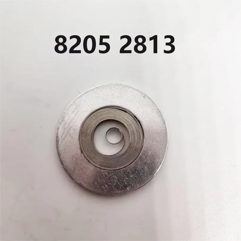 ملحقات الساعة مناسبة لـ 8205 2813 حركة النابض الرئيسي ملحقات حركة الساعة الميكانيكية إصلاح أجزاء