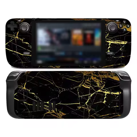 Full Set Game Console Decor Wrapping Cover for Steam Deck Protective Cover Decal Aesthetic Skin For Steam Deck