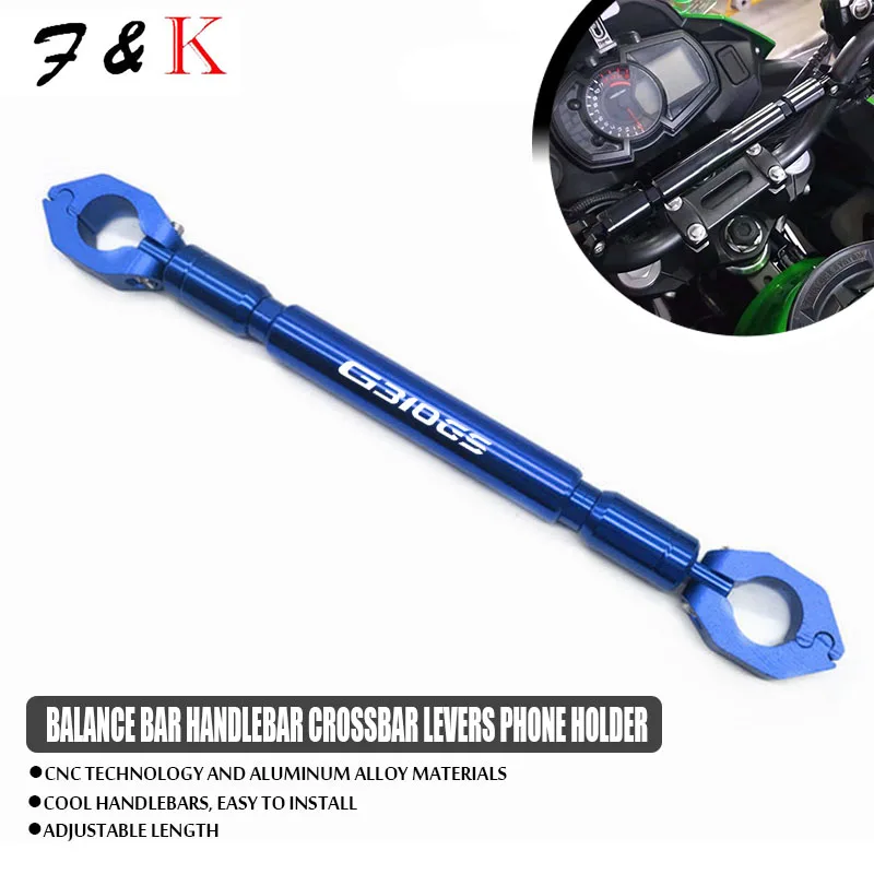 

Phone Holder Parts Motorcycle Accessories Balance Bar Handlebar Crossbar Levers Fit For G310GS G 310 GS G310R G 310GS G310 R