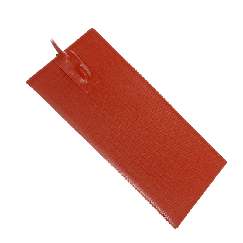 Plaque chauffante antigel en silicone, 130x230mm, 12V, 100W, moteur, carter d'huile, puisard, précieux, coussin chauffant, chauffage pour voiture, réservoirs de carburant, réservoirs d'eau