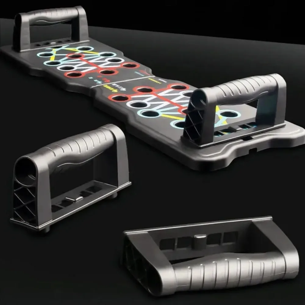 لوحة دفع محمولة متعددة الوظائف - نظام تدريب عالي التحمل للتمرين المنزلي لكامل الجسم وتمارين العضلات #5