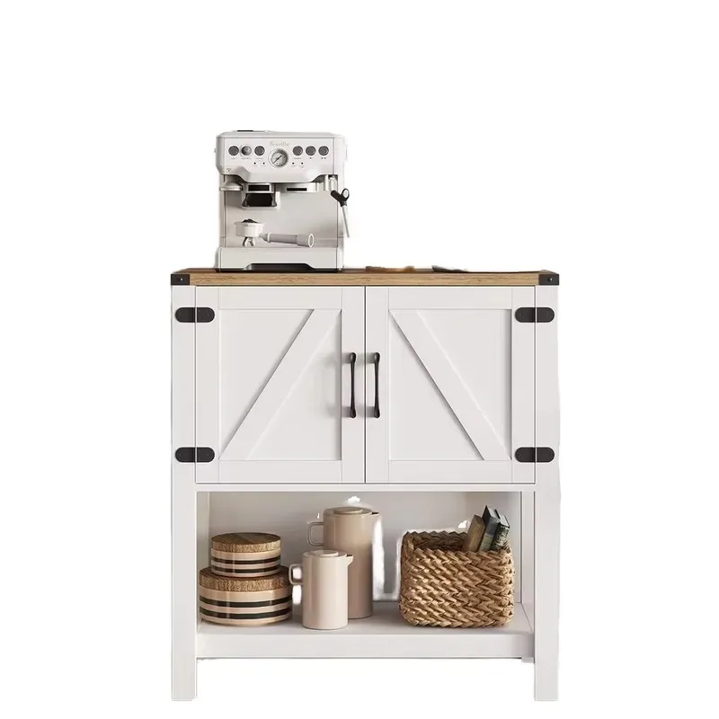 Modern Wooden Entrance Table Coffee Bar Sofa Cabinet with 2 Storage Drawers for Foyer Corridor White