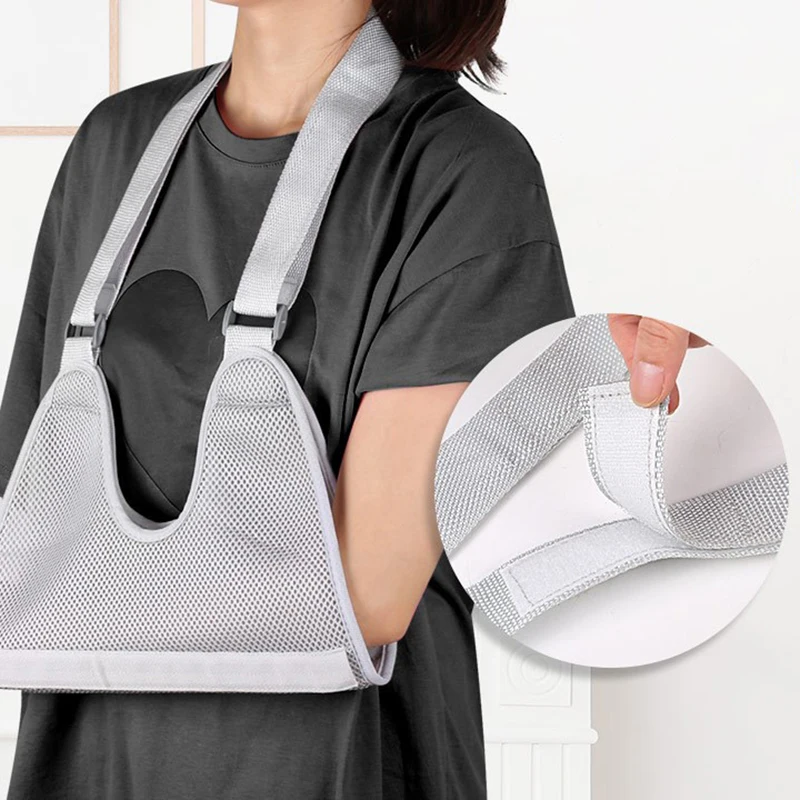 

Arm Sling Adjustable Lightweight Comfortable Shoulder Immobilizer Breathable Shoulder Support For Injured Arm Shoulder Elbow.