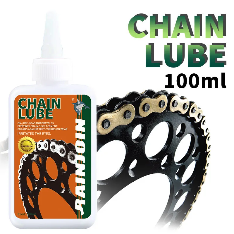 100ML Bicycle Chain Lube Motorcycle Chain Maintenance Oil MTB Road Bike Waxy Chain Gear Oil Lube for Cycling Accessories