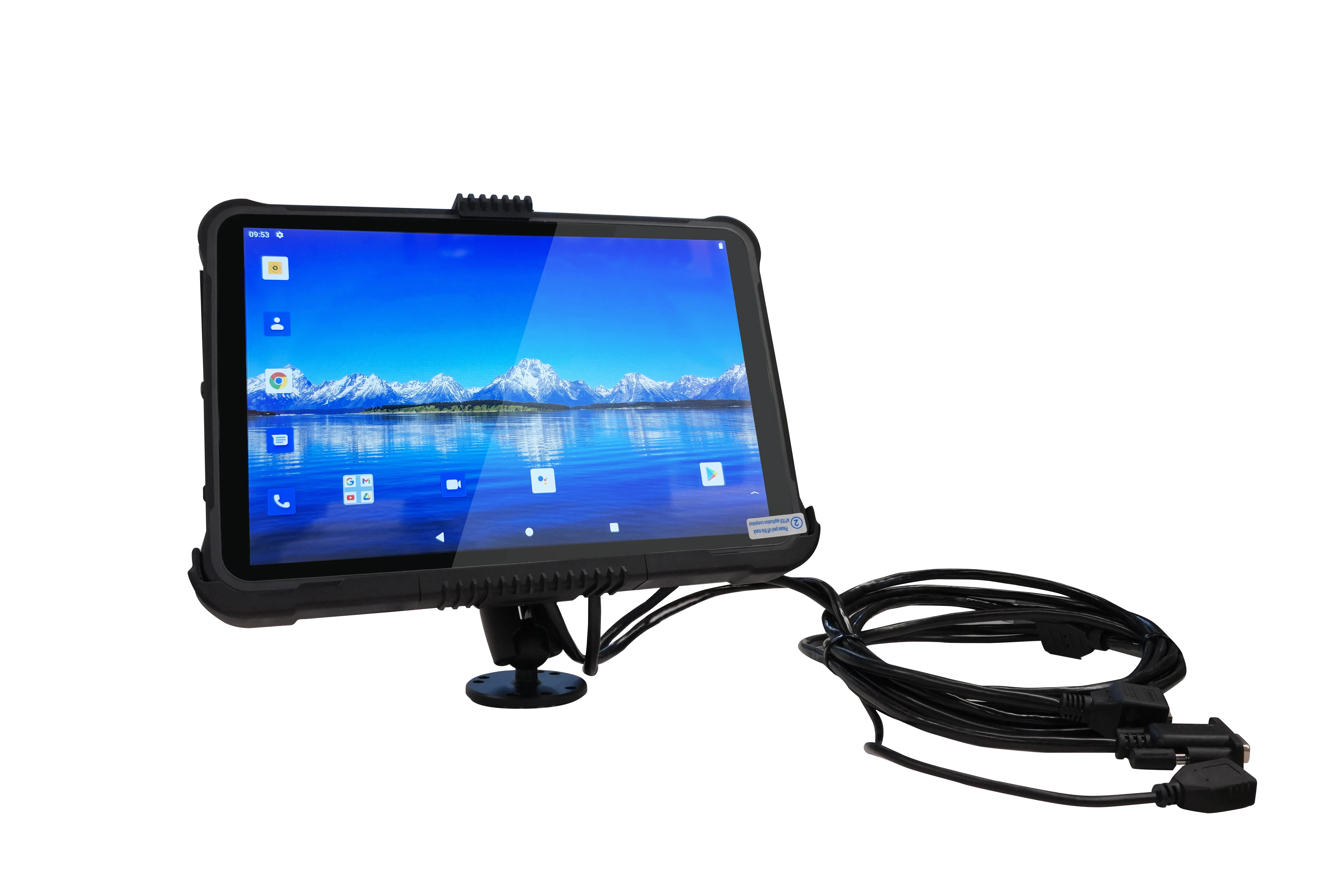 Vanch VS-6711 10-Inch Android 11 Industrial RFID Tablet with UHF RFID Reader ABS Material for 860-960MHz Frequency