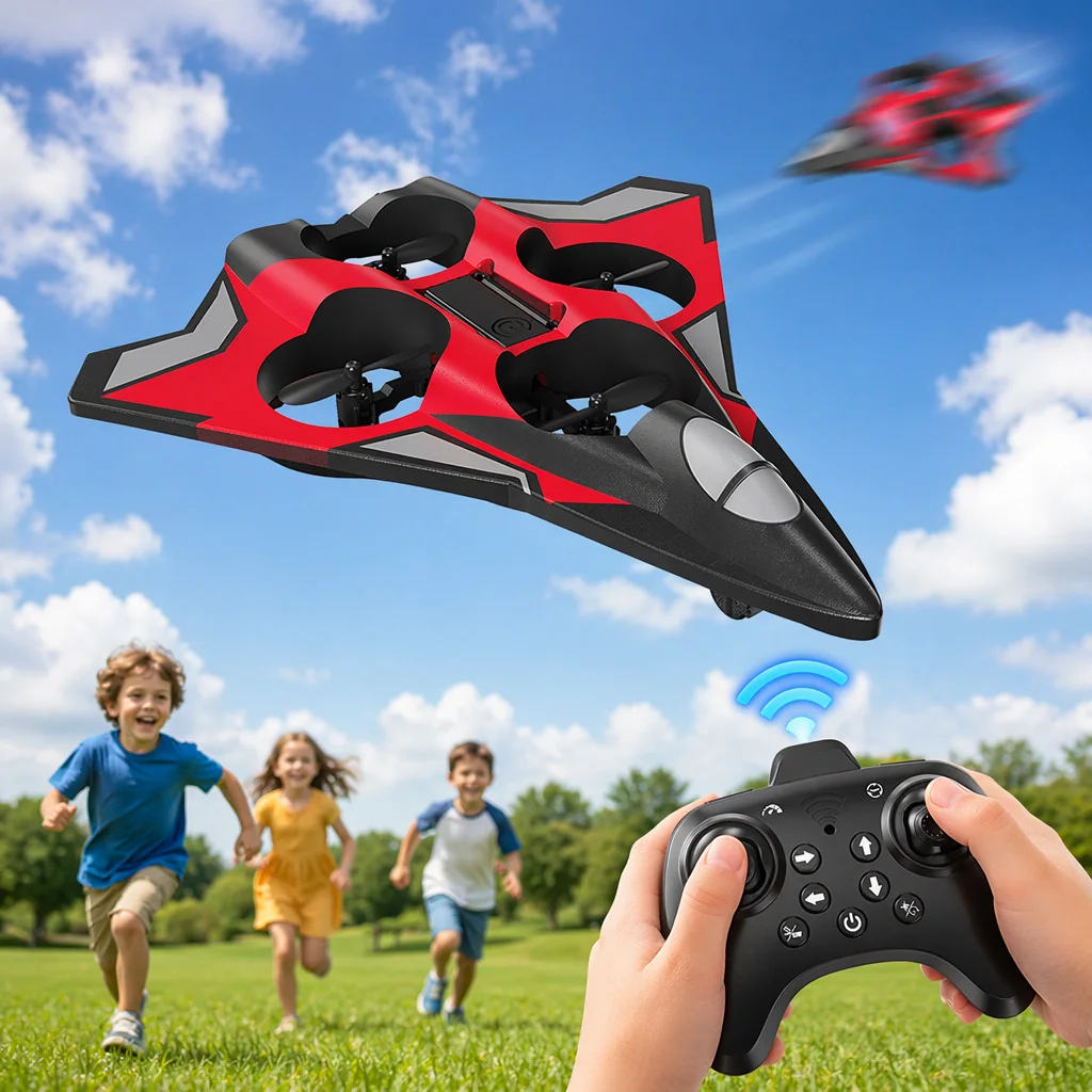 アンチクラッシュ-rc-飛行機重力感知-epp-フォーム航空機-24-グラムリモコンローリンググライダー戦闘機クワッドコプタードローンおもちゃキッズギフト