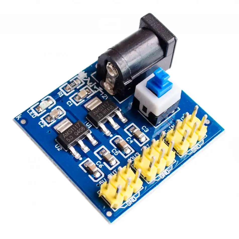 3.3V 5V 12V Multi Output Voltage Conversion DC-DC 12V to 3.3V 5V 12V Power Module