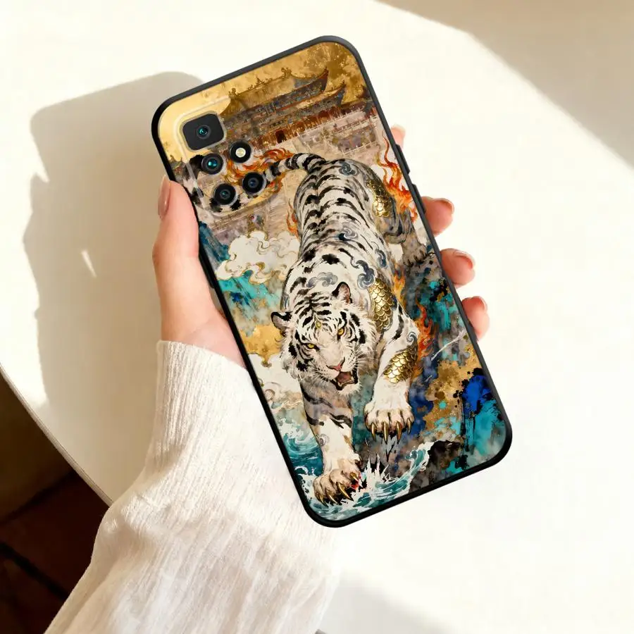 

Case for Xiaomi Redmi A7 Pro 13 A1 15C 14C 10A 10C 13C 12C A2 15A 12 A3 15 A3 Phone Cover 9A 9T 8 9C Eastern White Tiger