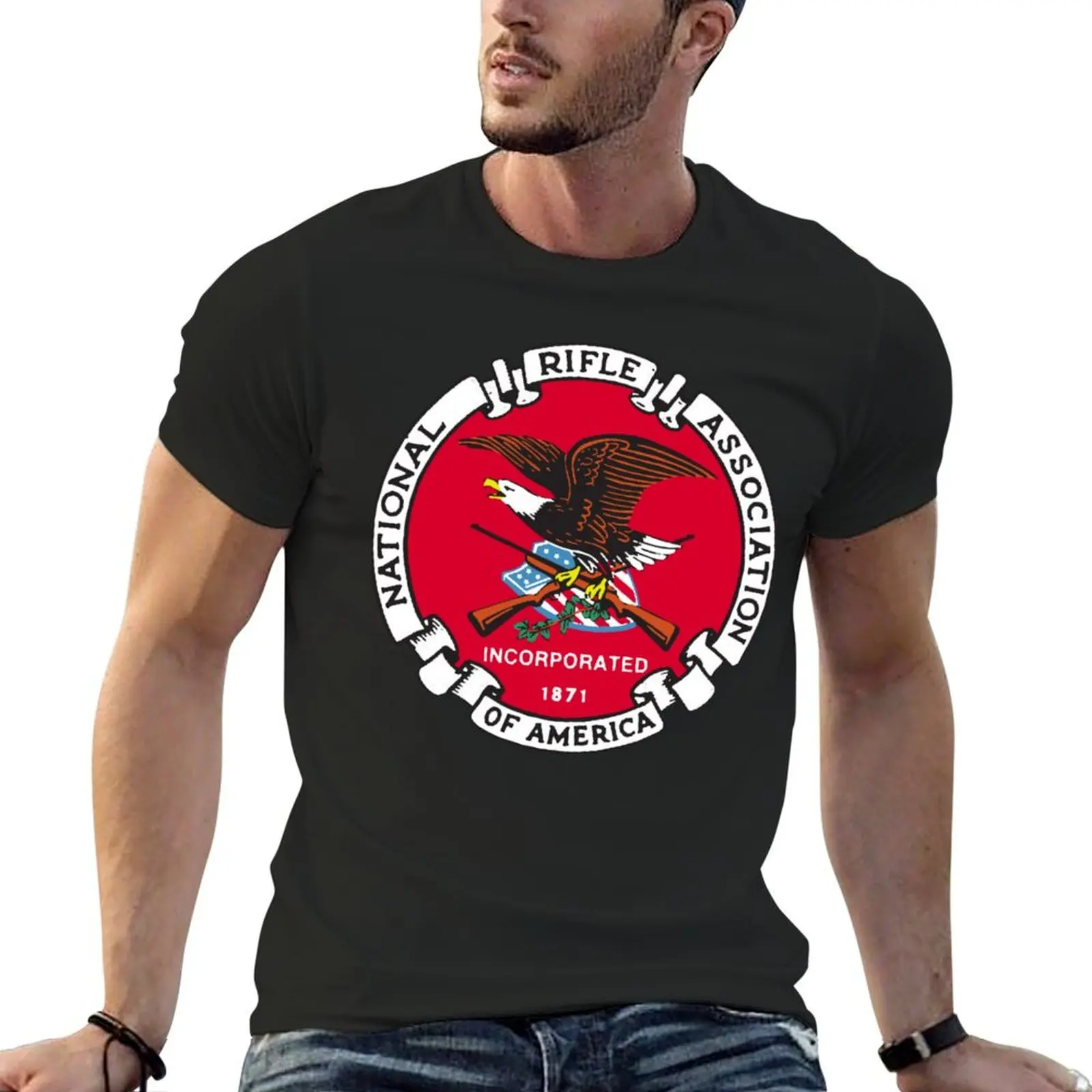 

National Rifle Association T-shirt customs aesthetic clothes cute clothes kawaii clothes t shirts for men graphic