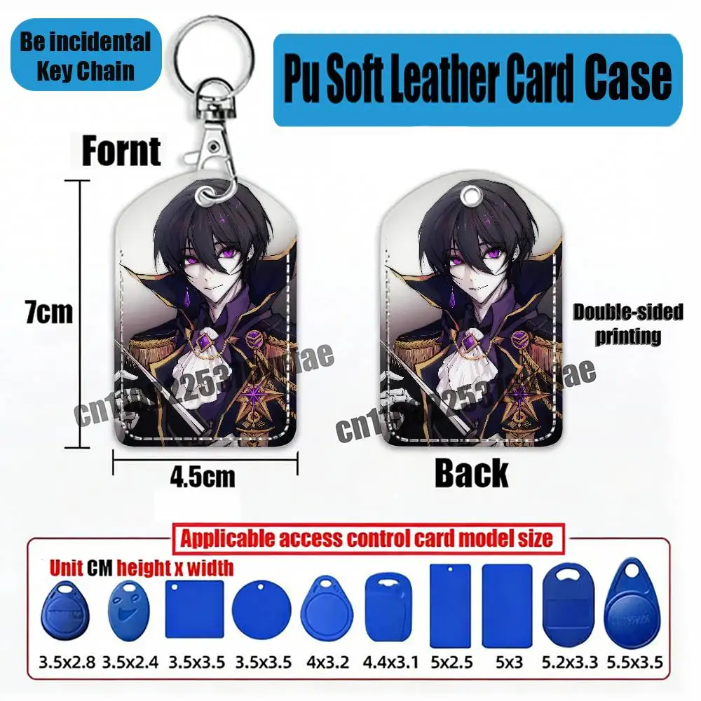 For Fluixon For AirTag Case Card Sleeve Holder ID Credit Bank Access Keychain For Air Tag