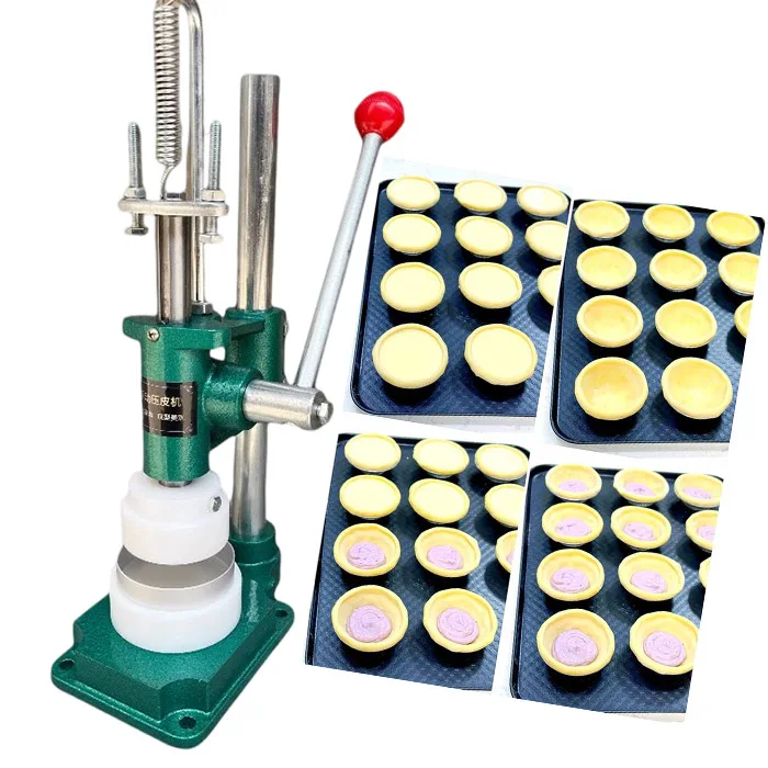 Hot Sale Commercial Egg Tartlet Baker And Tart Shell Machine For Snack & Home Biscuit Making Pie Forming Presser For Restaurant
