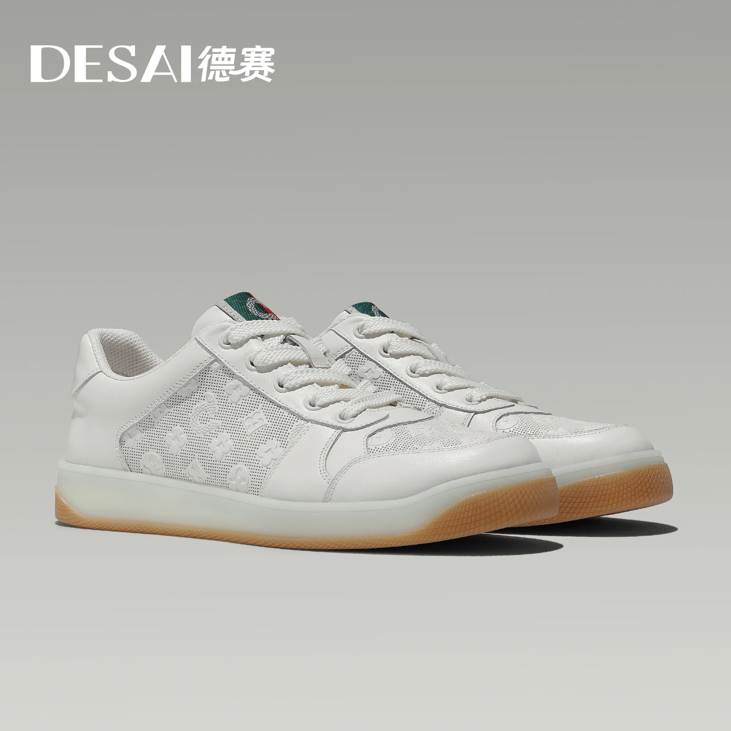 

DESAI Leisure легкие белые туфли на мягкой подошве мужские дышащие спортивные плимсоллы в стиле ретро
