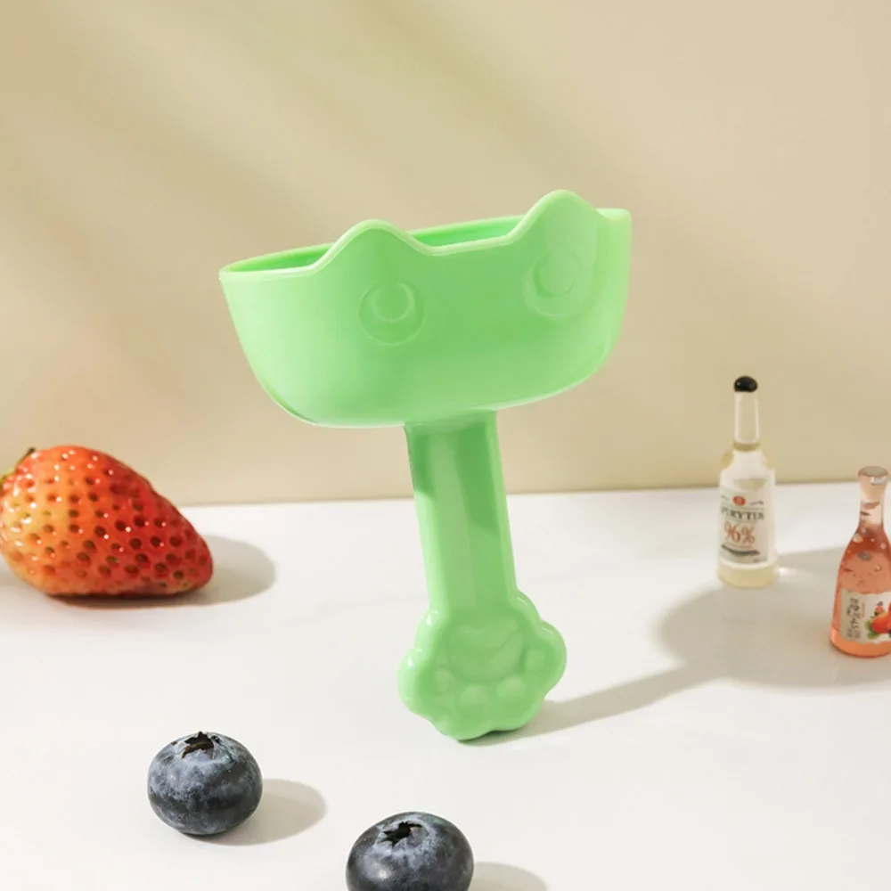 New Drip Free Drip-Proof Popsicle Holder Cartoon Anti-drip Tray Ice Cream Bracket Lightweight Free Frozen Treats Rack Summer