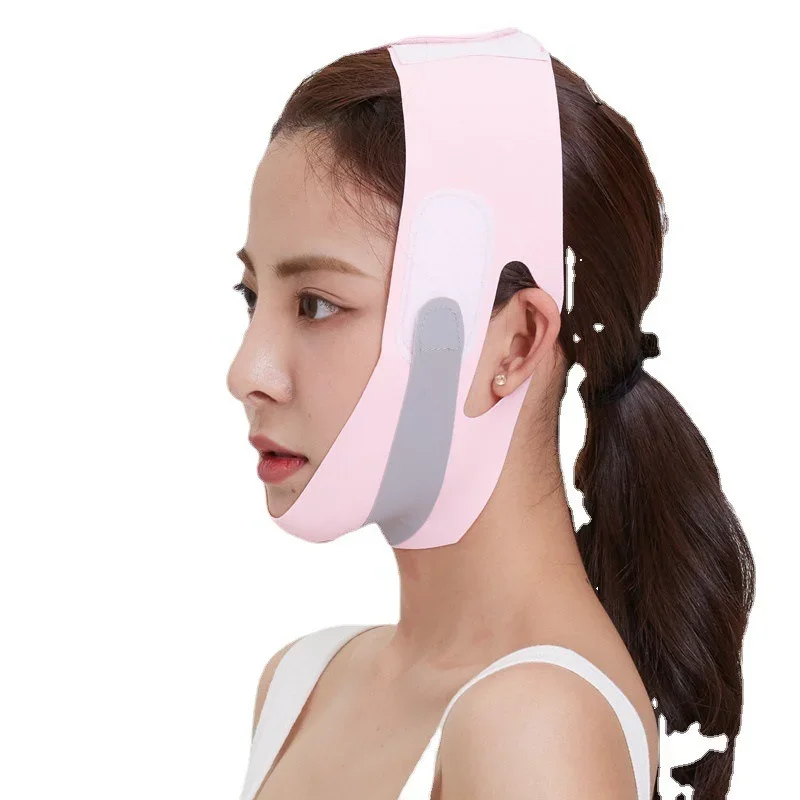 Elastic Face Slimming Bandage V Line Face Shaper Women Chin Cheek Lift Up Belt Facial Anti Wrinkle Strap Face Care Tools