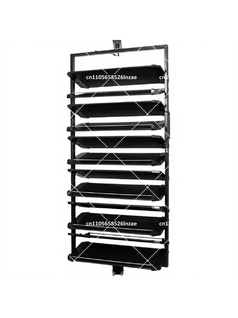 360° Rotating Shoe Rack with Retractable Multi-Layer Space-Saving Storage System, Hardware Shoe Cabinet