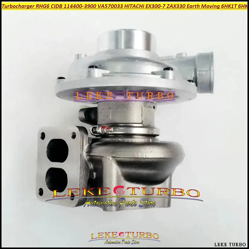 Free Ship Turbo RHG6 CIDB 114400-3900 1144003900 VA570033 For HITACHI EX300-7 ZAX330 Earth Moving For ISUZU 6HK1T 6HK1 6HK1-T