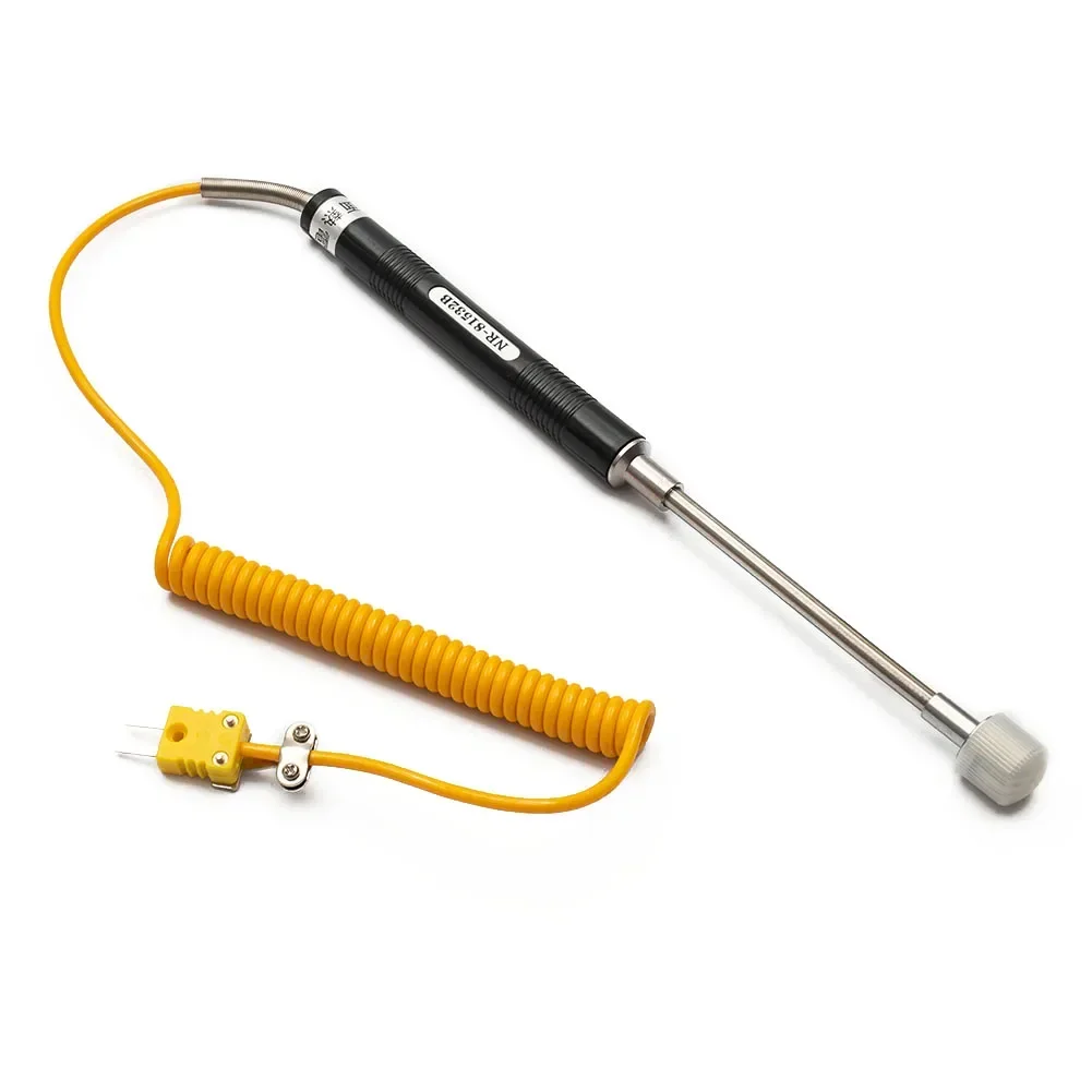 1pc K Type Thermocouple Temperature Probe Sensor 500°C For Thermometer NR-81533B / 81531B / 81532B / NR-81530 / NR-81539