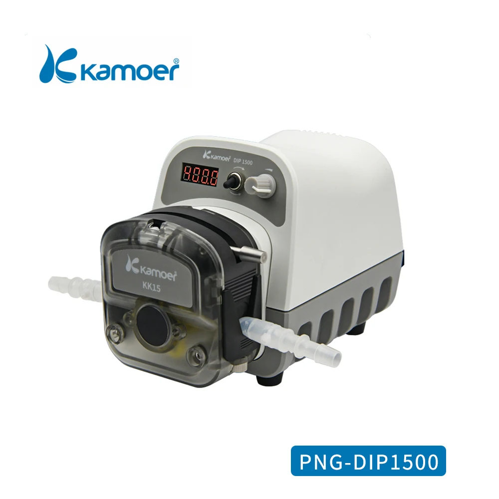 

Kamoer DIP1500 Intelligent 24V Lab Peristaltic Pump with Stepper Motor, Long Life External Power for Liquid Transfer Laboratory