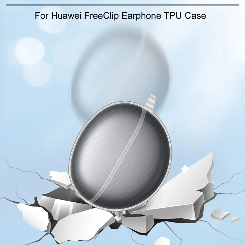 Freeclip イヤホンハウジングケース用滑り止めスリーブ 傷防止シェル TPU カバー