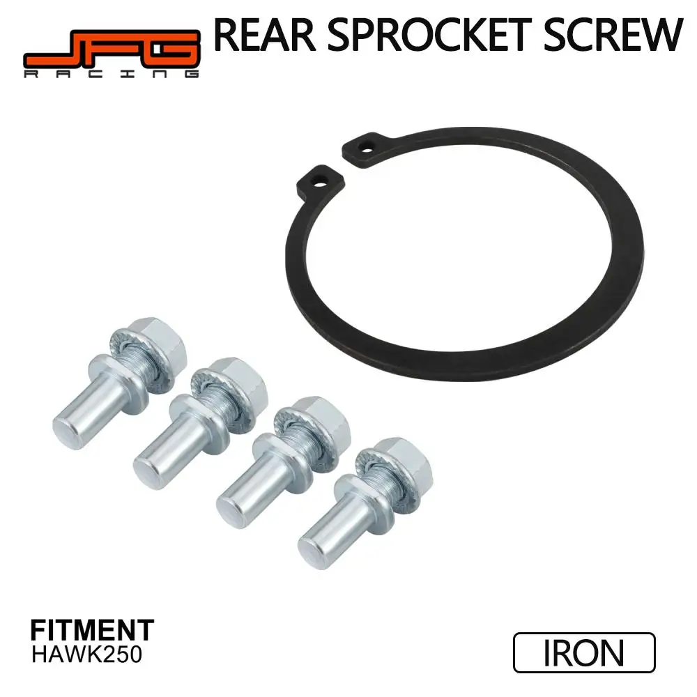 

Аксессуары для мотоциклов, сменный винт заднего звездочки для HAWK 250 Hawk 250 Mini Street Dirt Pit Bike Мотокросс Iron Moto