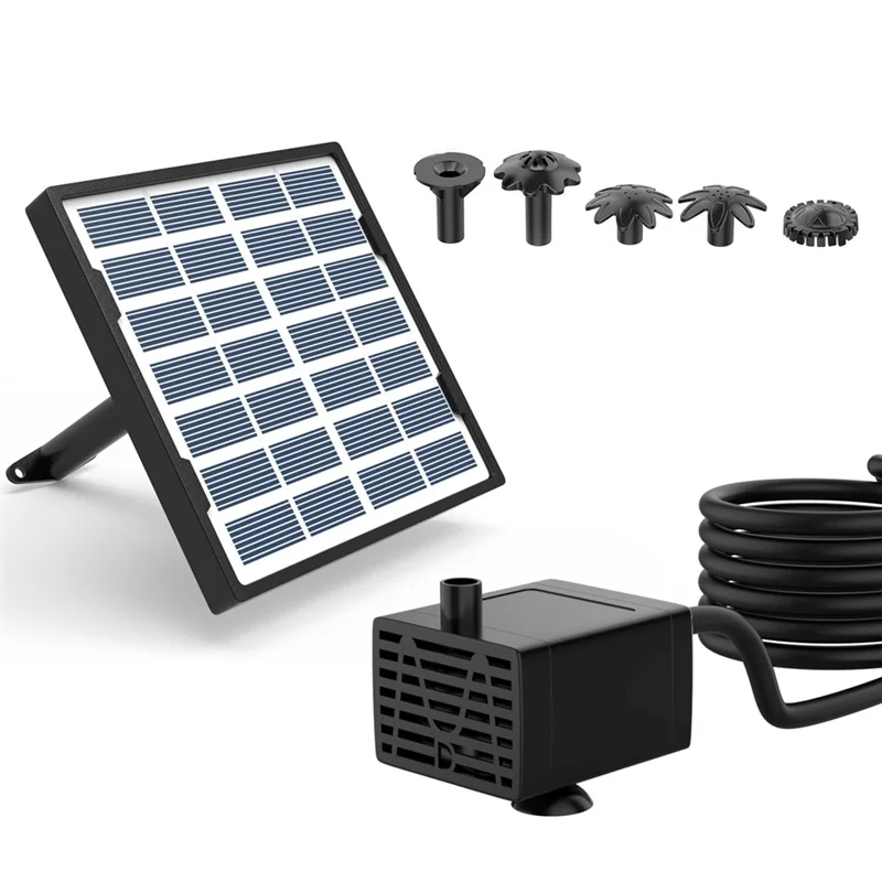 【Best Selling】Solar Fountain Kit Solar Bird Bath Fountain Pump For Bird Bath, Water Feature,Garden, Outdoor Garden Decor