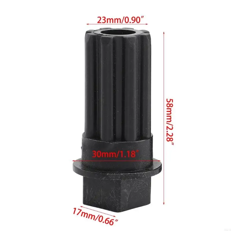 Tornillo molinillo carne M6CB Camina carne Tornillo tornillo Material plástico para molinillo