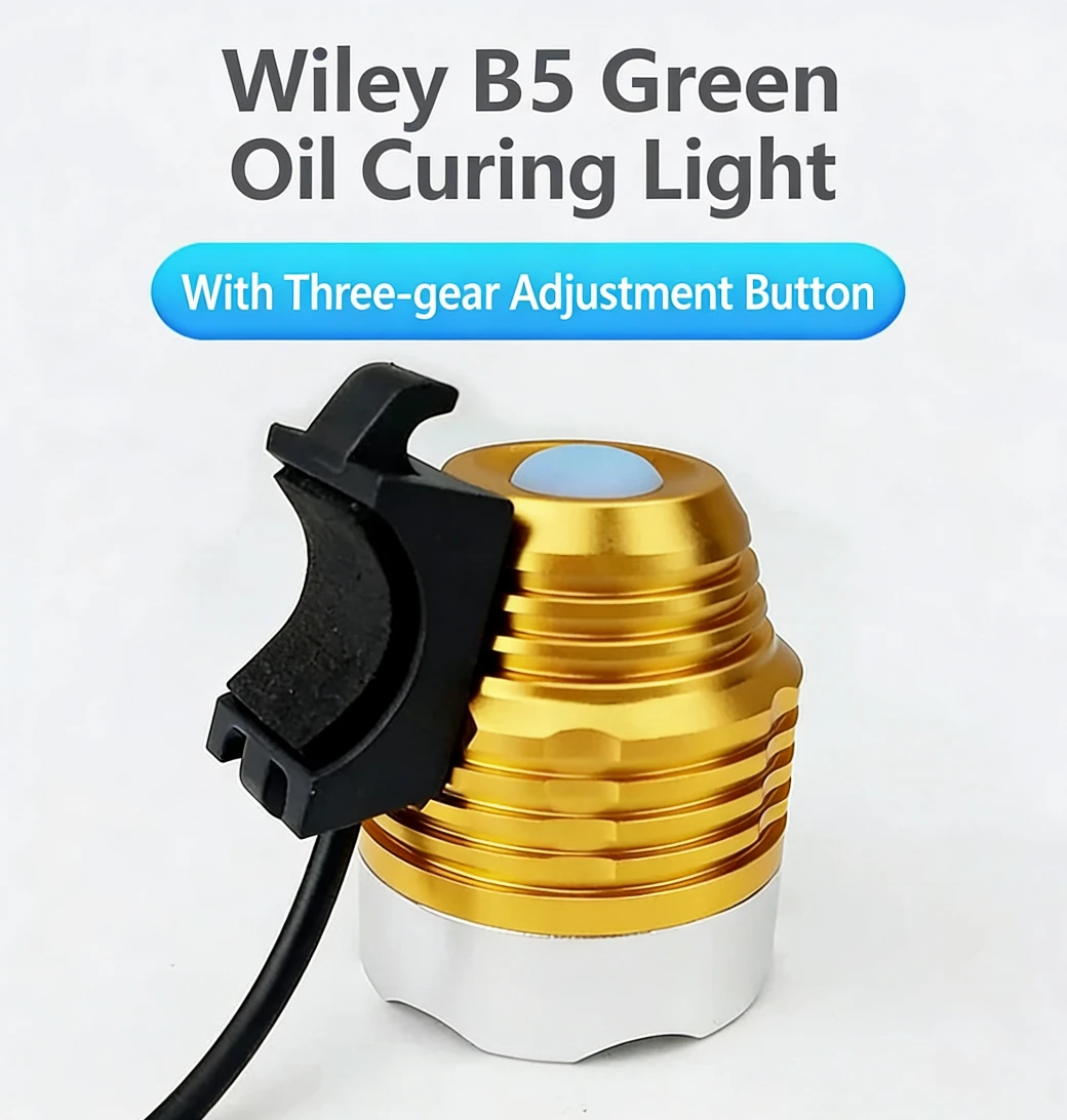 WYLIE B5 LED UV Curing Lamp Green Oil Curing Purple Light Shadowless Adhesive Curing Lamp for Professional Use