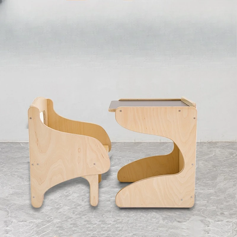 طاولة ألعاب مكتب دراسة للأطفال طاولة وكرسي التعليم المبكر طاولة وكرسي محمولة