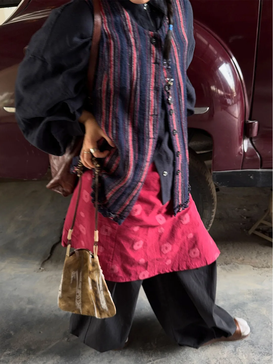 small-cro-cousin-spring-new-vintage-layered-skirt-curtain-skirts-faionable-accories-belts-hats-scarves