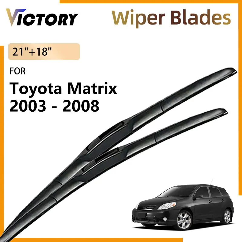 

For Toyota Matrix 2003 - 2008 2007 2006 2005 2004 Standard XR XRS M-Theory Accessories Front Wiper Blade Windshield Window Brush