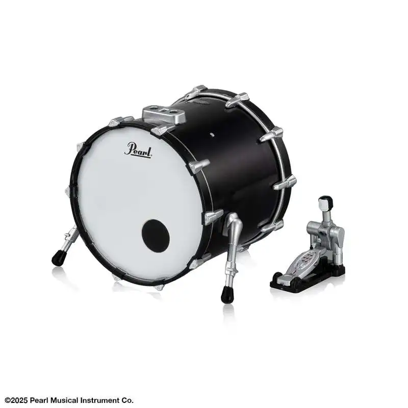 In-Stock Bandai Pearl Drums Miniature Drum Set - Authentic Gashapon Band & Jazz Drum Display, Official Licensed Collectible