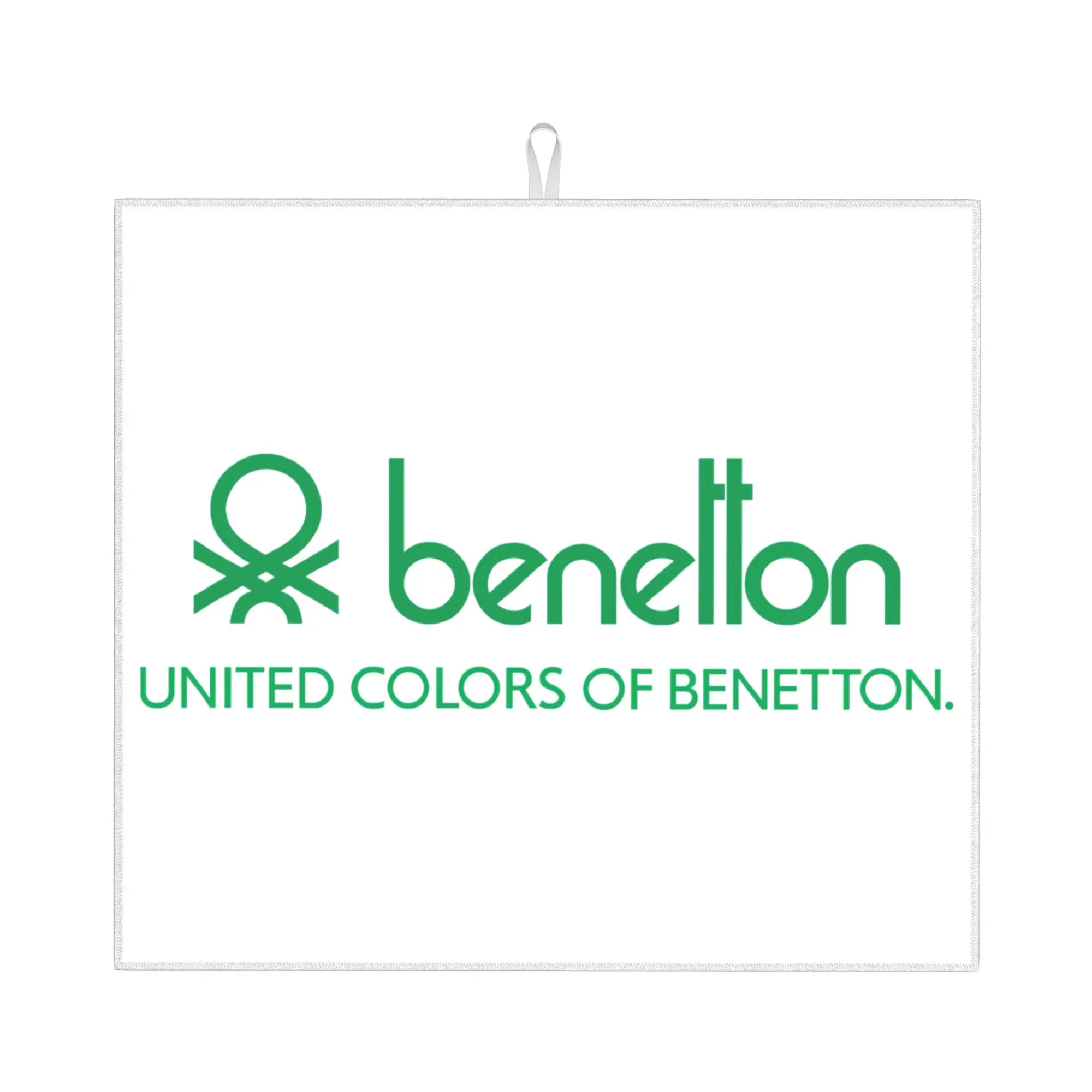 United Colors Of Benettons Drying Mat For Kitchen Waterproof Non‑Slip Oil Proof Reusable  Bathroom Countertop Protector Mat
