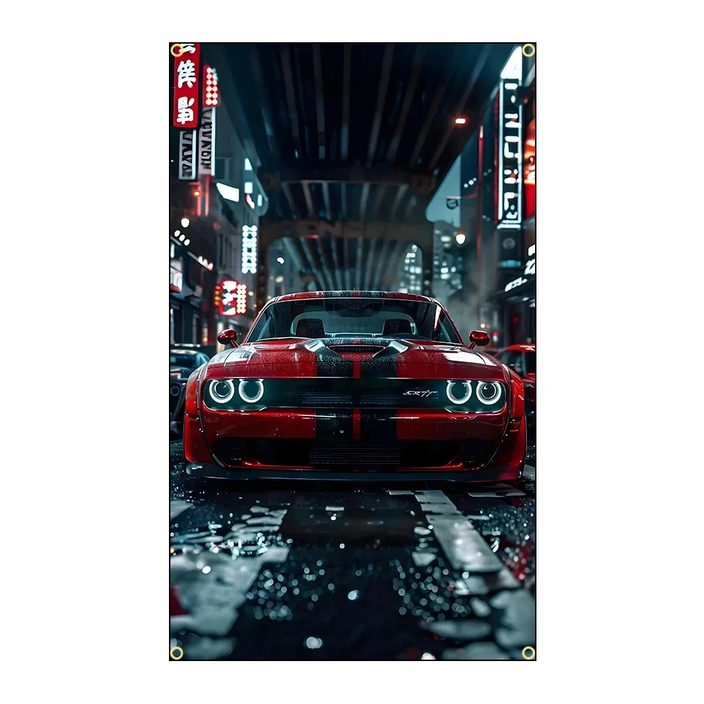 3X5FT 90X150cm Cool Racing JDM Car Flag Polyester Printed Home or Outdoor Decoration Banner Gifts