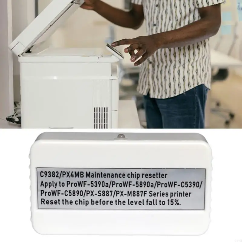 Caixa manutenção chip cartucho reposição C9382 para força trabalho WF-C5310 WF-C5810 WF-C5890 C5390